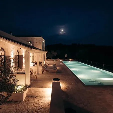 Willa Stone Situated In The Heart Of An Impressive Estate, In One Of The Scenic And Secluded Parts Of Corfu's Northeast Iconic Mediterranean Coastline. *