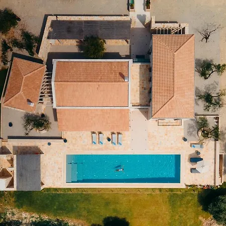 Stone Situated In The Heart Of An Impressive Estate, In One Of The Scenic And Secluded Parts Of Corfu's Northeast Iconic Mediterranean Coastline. Willa Roda (Corfu)