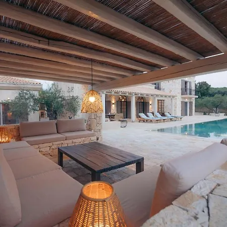 Stone Situated In The Heart Of An Impressive Estate, In One Of The Scenic And Secluded Parts Of Corfu's Northeast Iconic Mediterranean Coastline. Vila *